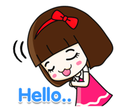 cherry pink2 (EN) sticker #9999105