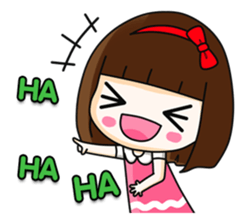 cherry pink2 (EN) sticker #9999108