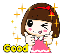 cherry pink2 (EN) sticker #9999109