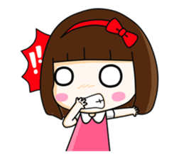 cherry pink2 (EN) sticker #9999111