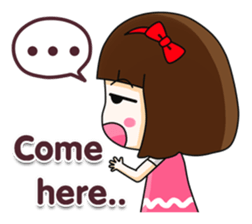 cherry pink2 (EN) sticker #9999115