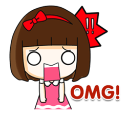 cherry pink2 (EN) sticker #9999116