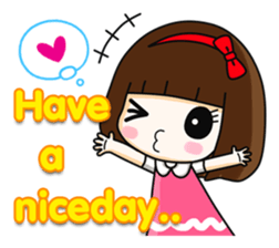 cherry pink2 (EN) sticker #9999117