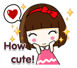 cherry pink2 (EN) sticker #9999122