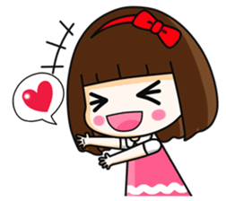 cherry pink2 (EN) sticker #9999124