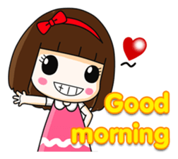 cherry pink2 (EN) sticker #9999127