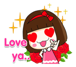 cherry pink2 (EN) sticker #9999128