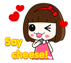 cherry pink2 (EN) sticker #9999141