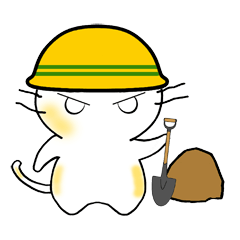 Stickers of three cats 3