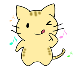 Stickers of three cats 3 sticker #9999185