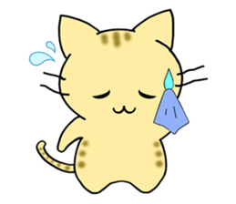 Stickers of three cats 3 sticker #9999188