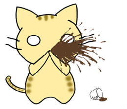 Stickers of three cats 3 sticker #9999192