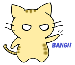 Stickers of three cats 3 sticker #9999206