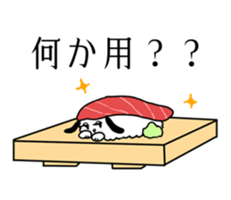 Sushi Usagi sticker #9999739
