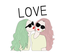 funny fashionista sticker #9999865