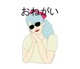 funny fashionista sticker #9999868