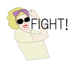 funny fashionista sticker #9999885