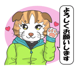 Women's staff of smelt fishing club sticker #10000464