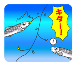 Women's staff of smelt fishing club sticker #10000481