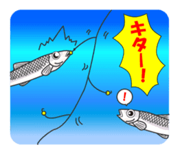 Women's staff of smelt fishing club sticker #10000481