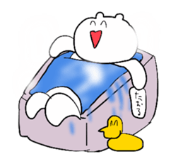 MASYUMARO BEAR sticker #10000890