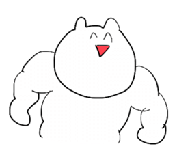 MASYUMARO BEAR sticker #10000892