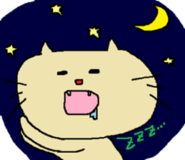 Cat Red-Nosed sticker #10000985