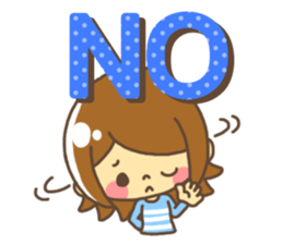 Anytime giri talk Spring version sticker #10001389