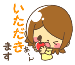 Anytime giri talk Spring version sticker #10001394