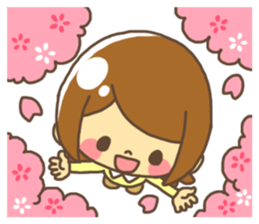 Anytime giri talk Spring version sticker #10001411