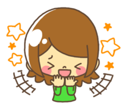 Anytime giri talk Spring version sticker #10001420