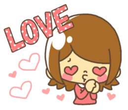 Anytime giri talk Spring version sticker #10001422