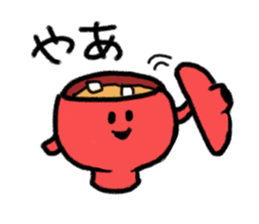 Miso soup-san sticker #10001504