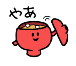 Miso soup-san sticker #10001504