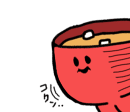 Miso soup-san sticker #10001511