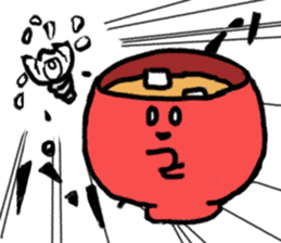 Miso soup-san sticker #10001517