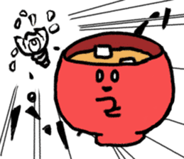 Miso soup-san sticker #10001517