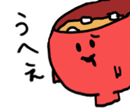 Miso soup-san sticker #10001519