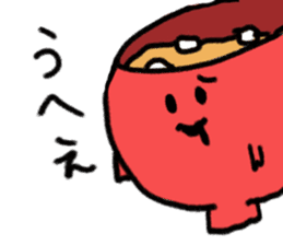 Miso soup-san sticker #10001519