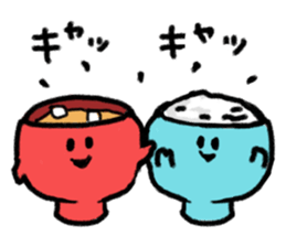 Miso soup-san sticker #10001524