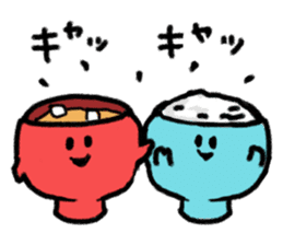 Miso soup-san sticker #10001524