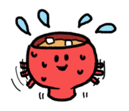 Miso soup-san sticker #10001525