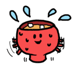 Miso soup-san sticker #10001525
