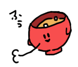 Miso soup-san sticker #10001535