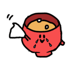 Miso soup-san sticker #10001541
