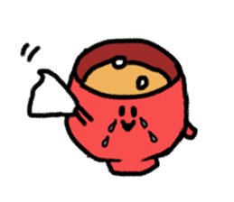 Miso soup-san sticker #10001541