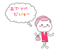 hawaii neko sticker #10001703