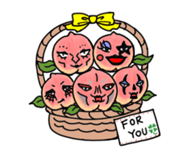 pretty,sweet,cute,fruit sticker #10002164