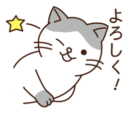 Cat of moderate honorific sticker #10002523