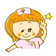 Smile is a nice nurse's.